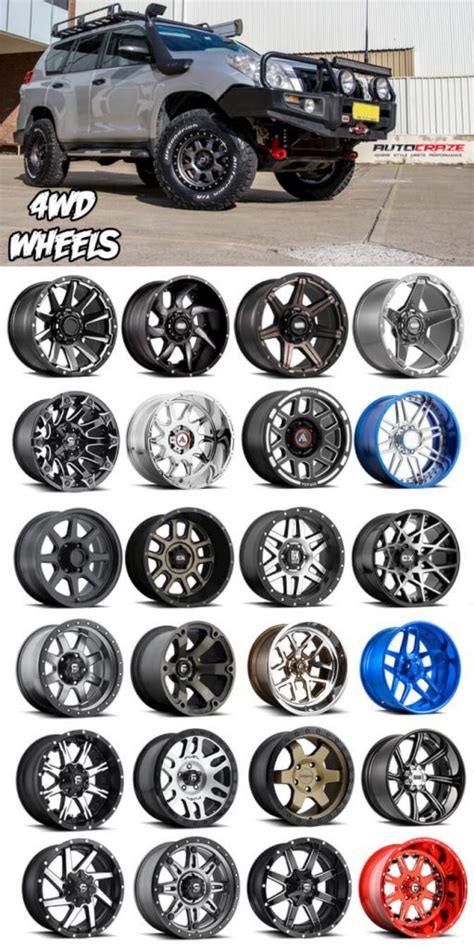 Toyota Landcruiser Wheels Landcruiser Alloy Rims And Tyres Autocraze 1800 099 634