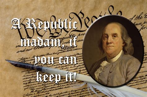 Ben Franklin Quotes About Democracy Quotesgram