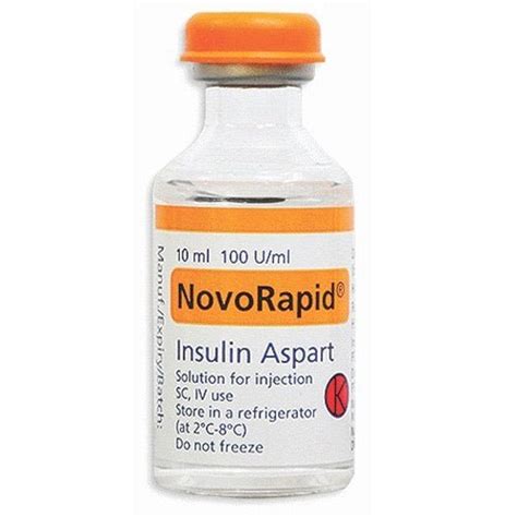 Novorapid Insulin Aspart Injection 10 Ml Rs 2110 Piece Pira