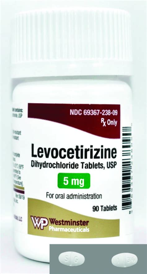 Levocetirizine Dihydrochloride Tablets, USP — Westminster Pharmaceuticals