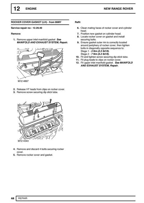 Range Rover Mark Ii P Workshop Service Repair Manual