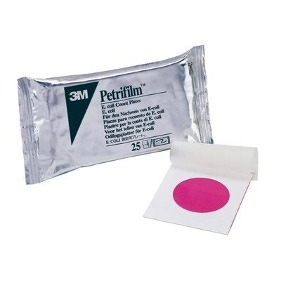 M Petrifilm Mr Placas Para Recuento De E Coli Y Coliformes Caja