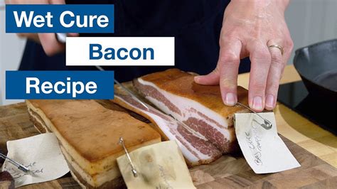 🔵 How To Make Measured Wet Cure Bag Cure Bacon Youtube