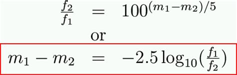 Magnitude Scale Of Stars