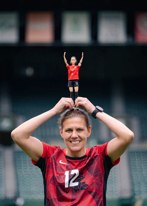 Canadian Soccer Legend Christine Sinclair S Barbie Doll Honour Is