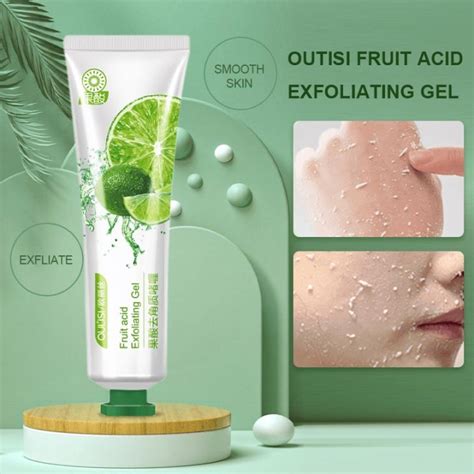 Oulisi Fruit Acid Exfoliating Gel Gr Facial Glowing Blackhead