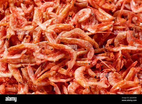 Dried Sakura Shrimps Throughout The Screen Image Of Japanese Food