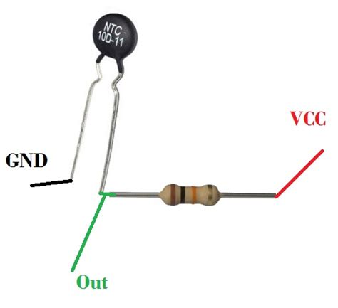 Temperature NTC Thermistor Resistor NTC 10D 11 Thermal Resistor Sensor