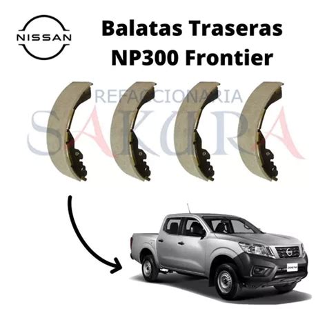 Balatas Tambor Freno Tras Np Frontier Orig Ceramica