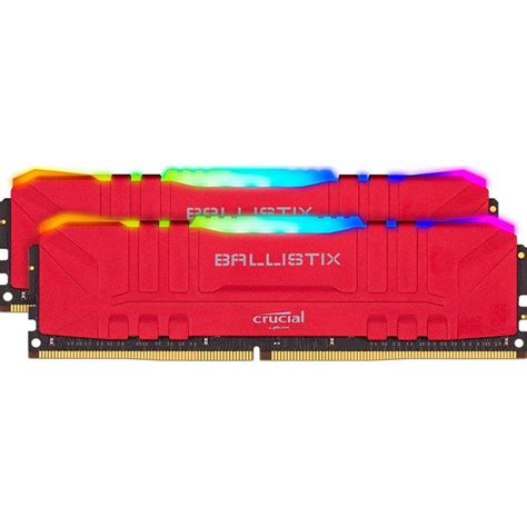 Memória Crucial Ballistix Sport LT RGB 16GB 2x8 3600MHz DDR4