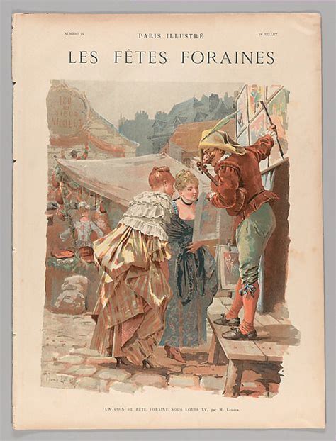 Paris Illustr Les F Tes Foraines The Met Paris Illustr Les