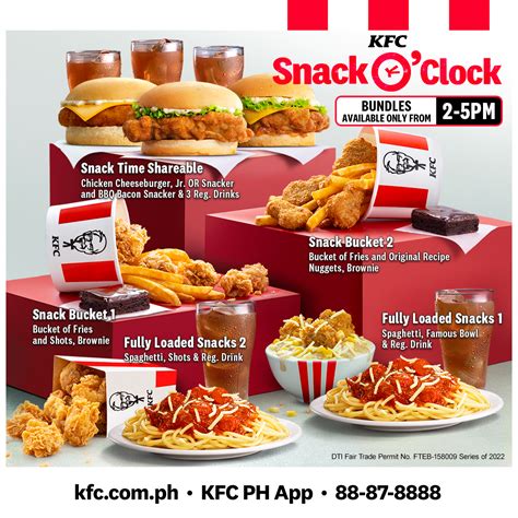 Kfc Menu 2022 Ph