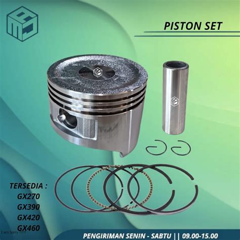 Jual Piston Set Piston Seher Piston Komplit Mesin Penggerak Katinting