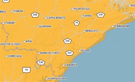 Inmet Emite Alerta Para Fortes Tempestades No Vale Do Ribeira