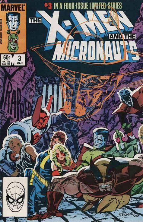 X Men And The Micronauts Fn Marvel Bill Mantlo Chris Claremont