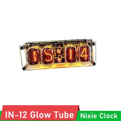 In Glow Tube Clock Bit Integrated In Glow Tube Time Clock