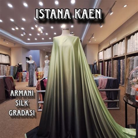 Jual Satin Armani Silk Gradasi Armani Gradasi Armani Silk Gradasi