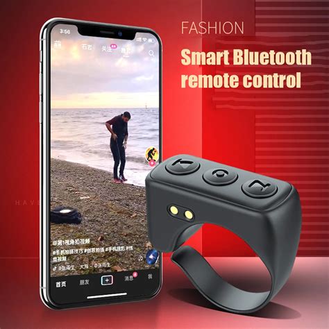 Wireless Bluetooth Compatible Remote Control Ring Mobile Phone