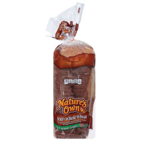 Save On Nature S Own Bread Whole Wheat Order Online Delivery