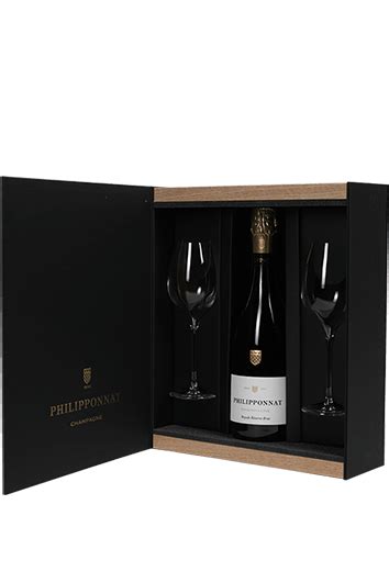 Philipponnat Coffret Royale Réserve Brut 2 Flûtes Champagner