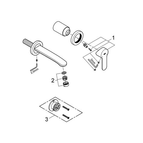 Grohe 19571002 Eurostyle Cosmo Miscelatore Monocomando Lavabo