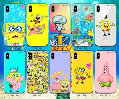 Capinha Capa Case Celular Personalizada Bob Esponja Elo