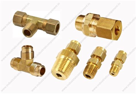 Double Ferrule Fittings Industrial Brass Components