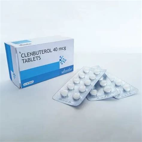 CLENBUTEROL 40 Mcg TABLETS 50 Tablets At Best Price In Raigarh