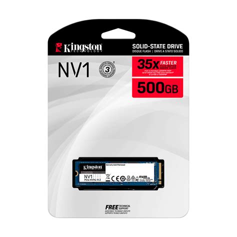 KNG SSD 500GB M.2 2280 NVMe PCIe 2100/1700MB/seg – Más Stock