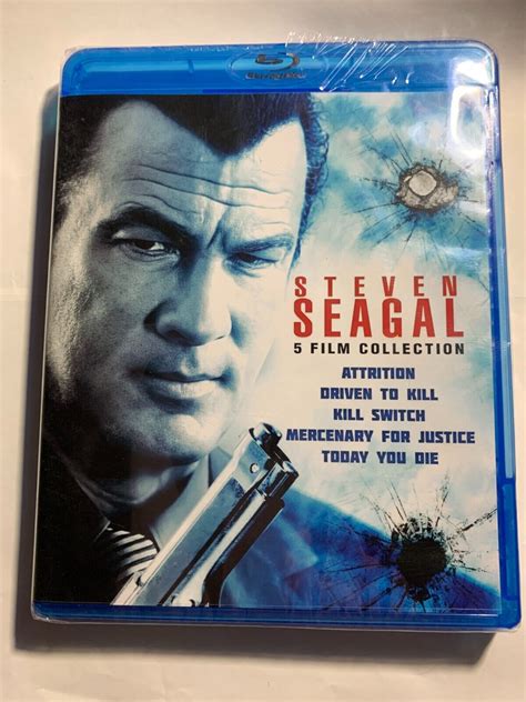 Steven Seagal 5 Film Collection Blu Ray Disc 2021 Brand New Factory