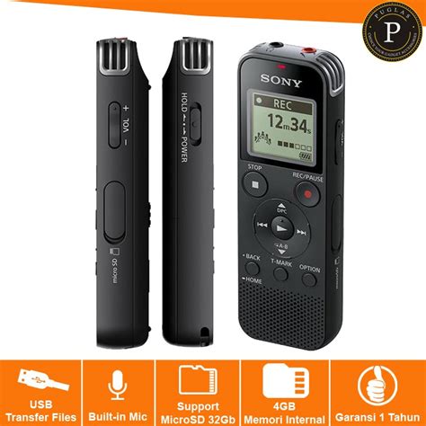 Jual Voice Digital Recorder Sony ICD PX470 Alat Perekam Rekam Merekam