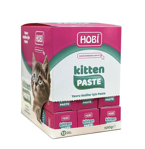 Hobi Kitten Paste Yavru Kediler In Multivitamin Pastas Gr X