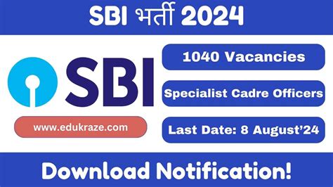 Sbi Specialist Cadre Officers Recruitment Mega Vacancies