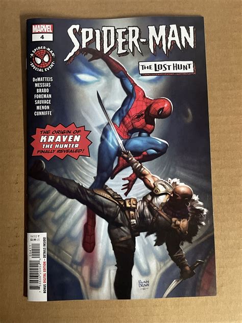 Spider Man Lost Hunt First Print Marvel Comics Kraven The