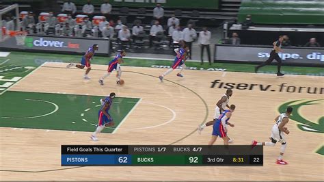 Review Of Called Foul Pistons Bucks Nba Official