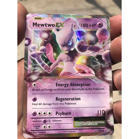 Pokemon Card Mewtwo Xy Evolutions Shopee Malaysia