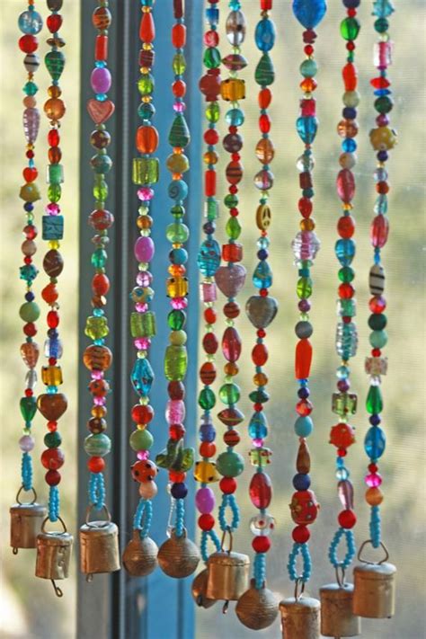 Unique Home Decorwindow Beads Etsy Door Beads Hanging Door Beads Beaded Curtains