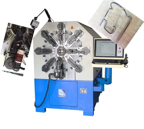 Camless Wire Bending Equipment Axis Automatic Spring Coiling Machine