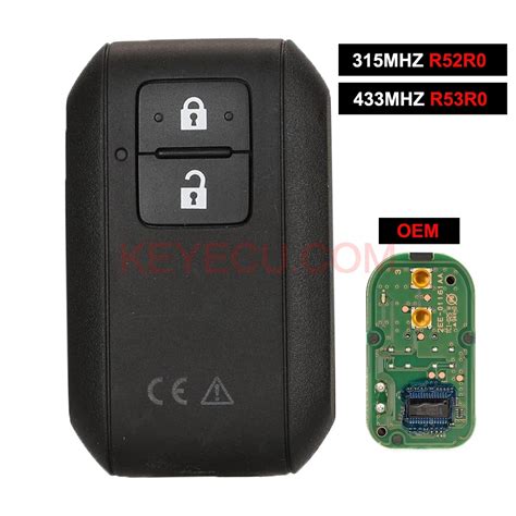 Original Keyless Go 2 Button Smart Card 315MHz 433MHz ID47