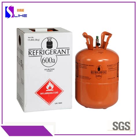 5kg 6 5kg Cylinder Refrigerator Gas Refrigerant R600A China R600A And