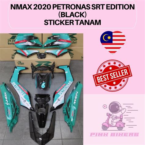 Coverset NMAX 2020 Petronas SRT Bodyset Sticker Tanam Shopee Malaysia