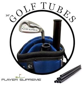 Amazon.com : Set of 14 Player Supreme Golf Tubes / Dividers for Golf Bags : Golf Bag Accessories ...