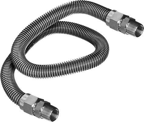 Highcraft Guhdtt3848b Flexible Gas Line Gas Pipe Connector With 12