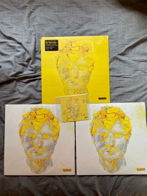 Only Sets Available Ed Sheeran Subtract Vinyl Bundle Includes