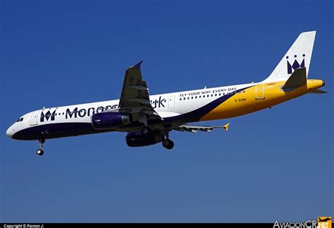 G Ozbn Monarch Airlines Airbus A Aviacioncr Net