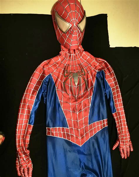 Costume Spiderman Costume Cosplay Suit Sam Raimi Spider Man Etsy