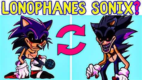 Lord X Xenophanes Sonic Lonophanes Sonix Fnf Swap Characters