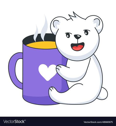 Coffee mug Royalty Free Vector Image - VectorStock