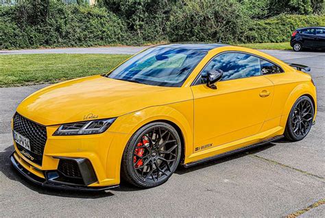 Audi TT RS 8S Yellow Wheelforce SL 1 FF Wheel Front