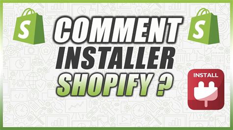 COMMENT INSTALLER SHOPIFY YouTube